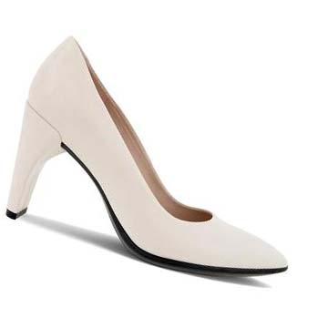 Ecco Shape 75 Pointy Sleek 2.0 Pensko Dame Beige | NO 115WNB